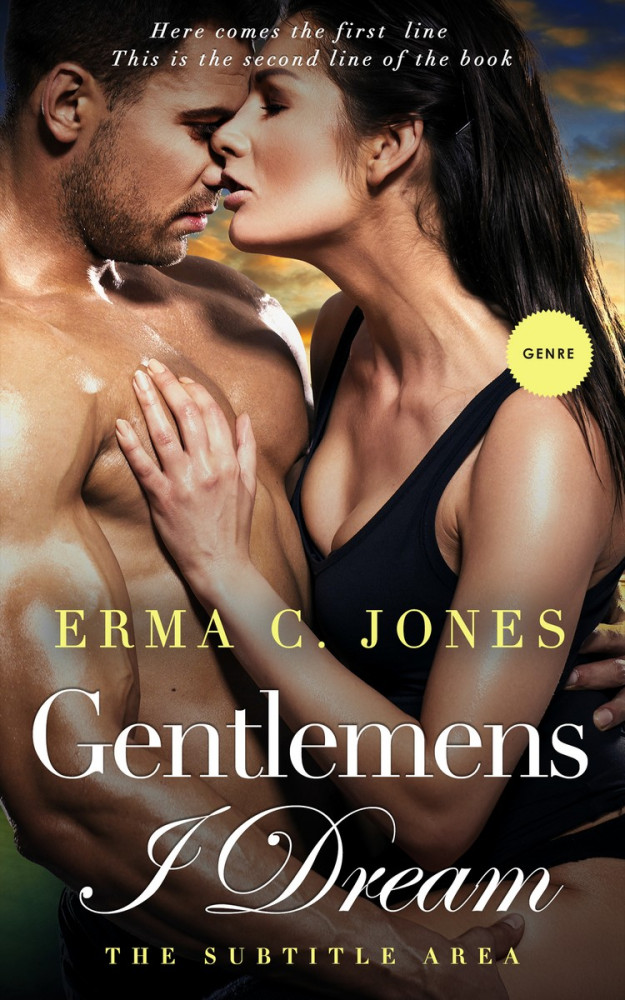 Front view of Cocoa Brown #5057 - Premade Erotica Book Cover