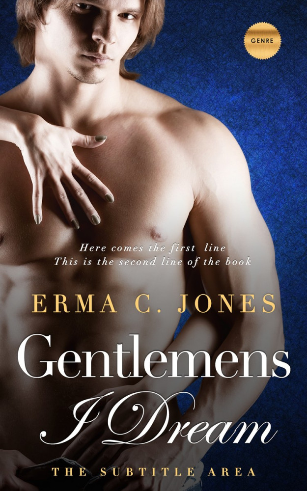 Front view of Baltic Sea #5059 - Premade Erotica Book Cover