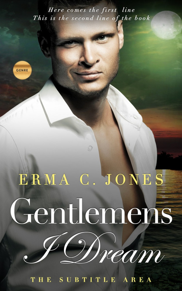 Front view of Kelp #5060 - Premade Erotica Book Cover