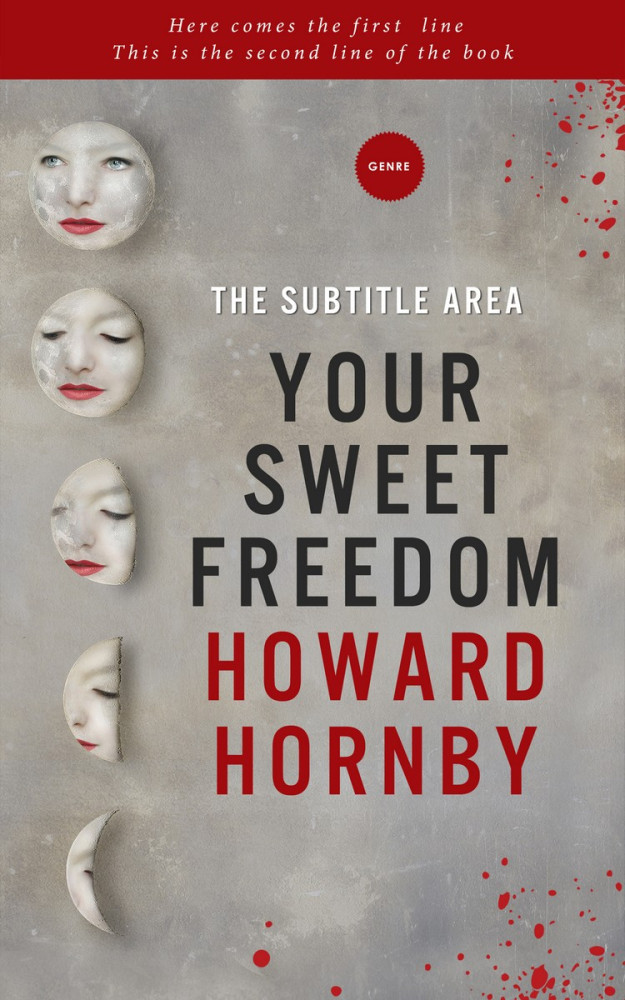 Front view of Dawn #5101 - Premade Mystery & Thriller & Suspense Book Cover