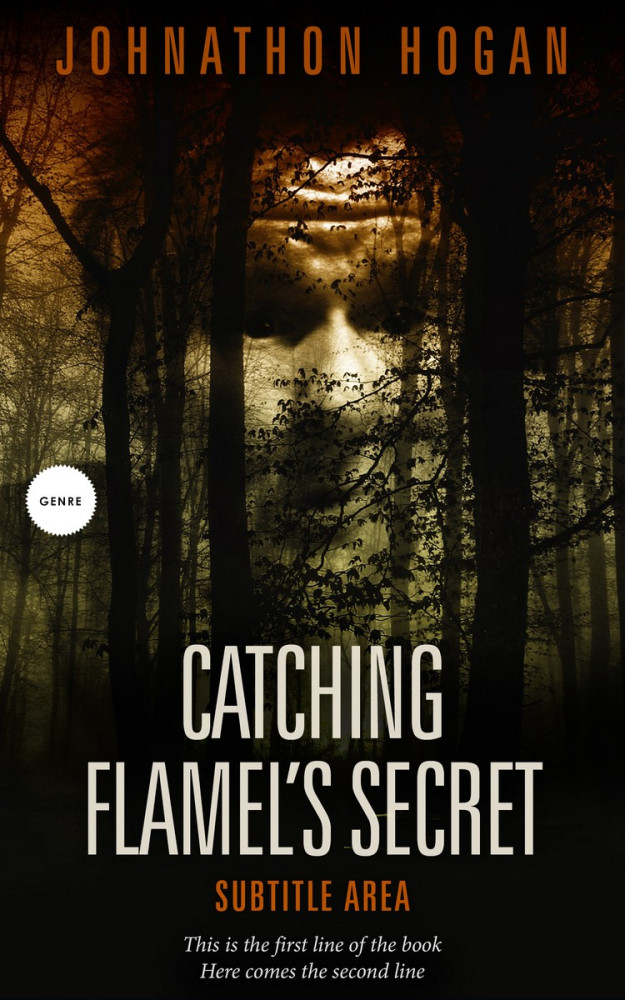 Front view of Eternity #5199 - Premade Mystery & Thriller & Suspense Book Cover