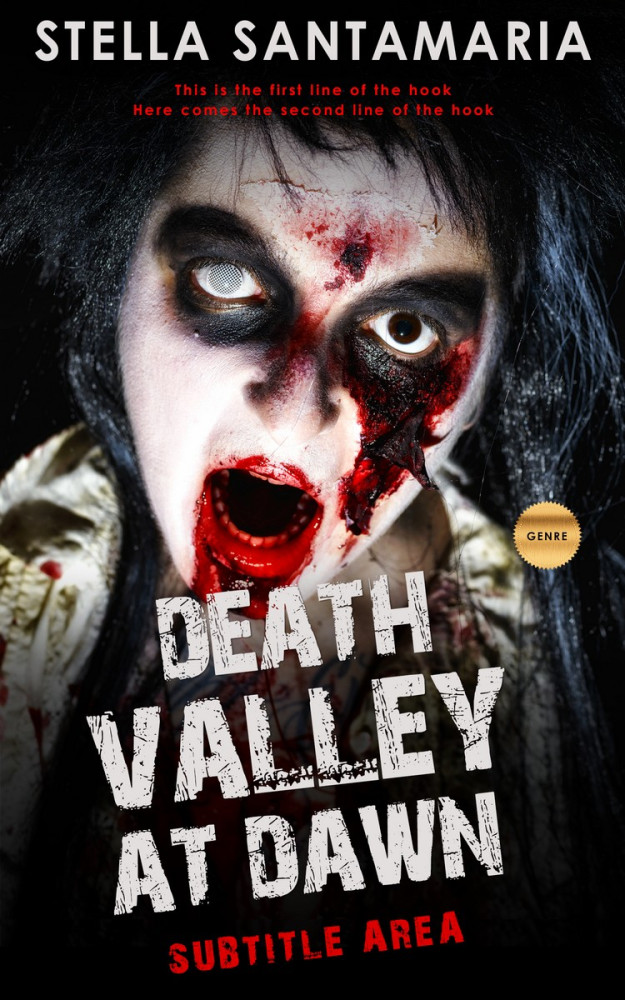 Front view of Clam Shell #5248 - Premade Apocalyptica Book Cover