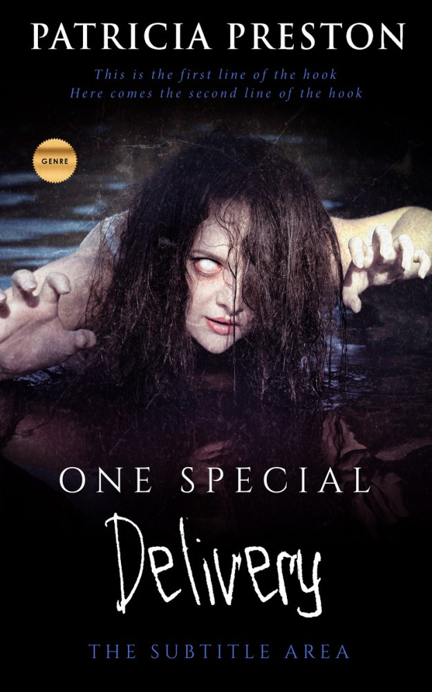 Front view of Bastille #5263 - Premade Horror Book Cover