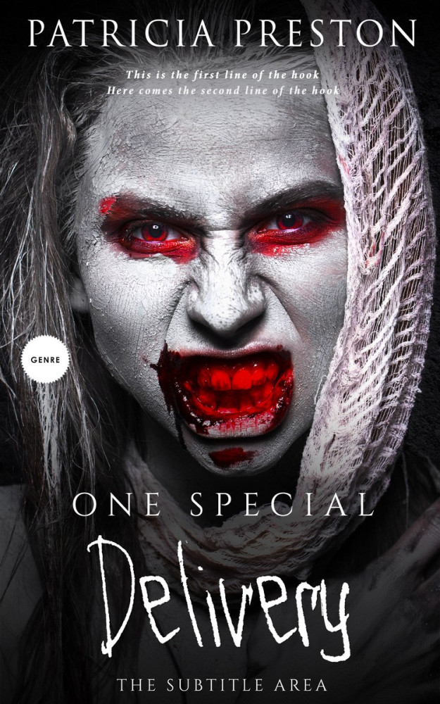 Front view of Pale Slate #5267 - Premade Mystery & Thriller & Suspense Book Cover