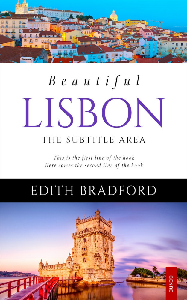 Front view of Lily #5313 - Premade Travel Book Cover