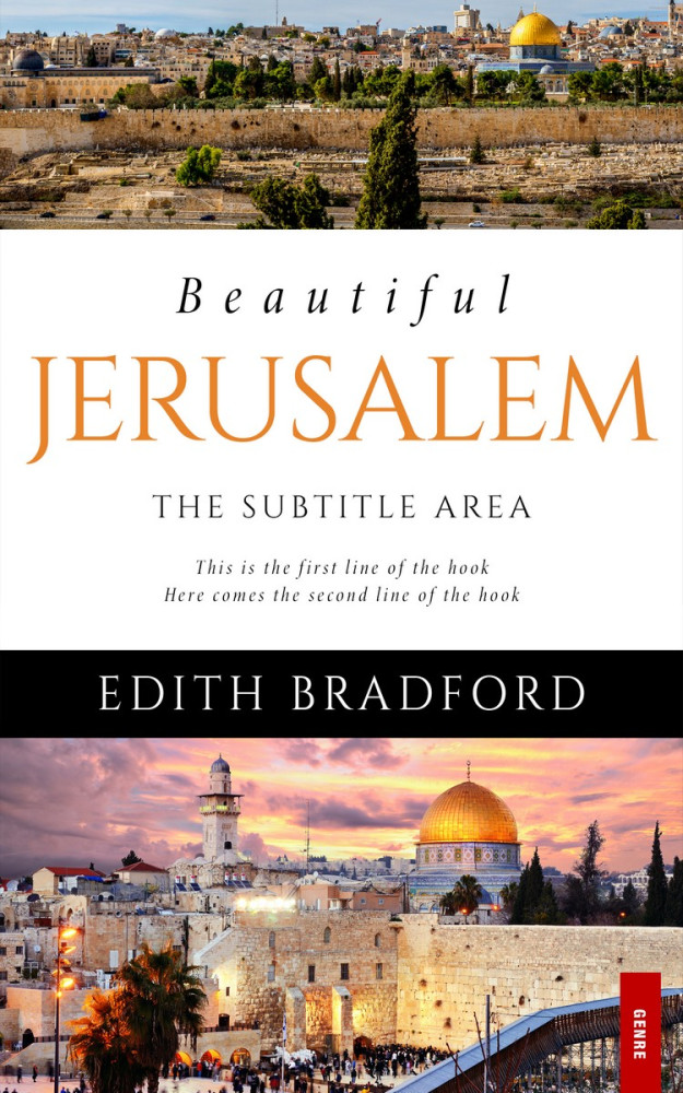 Front view of Quicksand #5348 - Premade Religion & Spirituality Book Cover