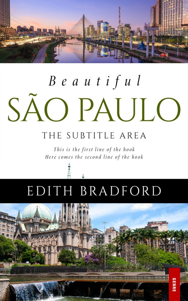 Front view of Rangitoto #5364 - Premade Travel Book Cover | BookCoverZone