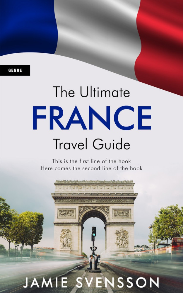 Front view of Martinique #5381 - Premade Travel Book Cover