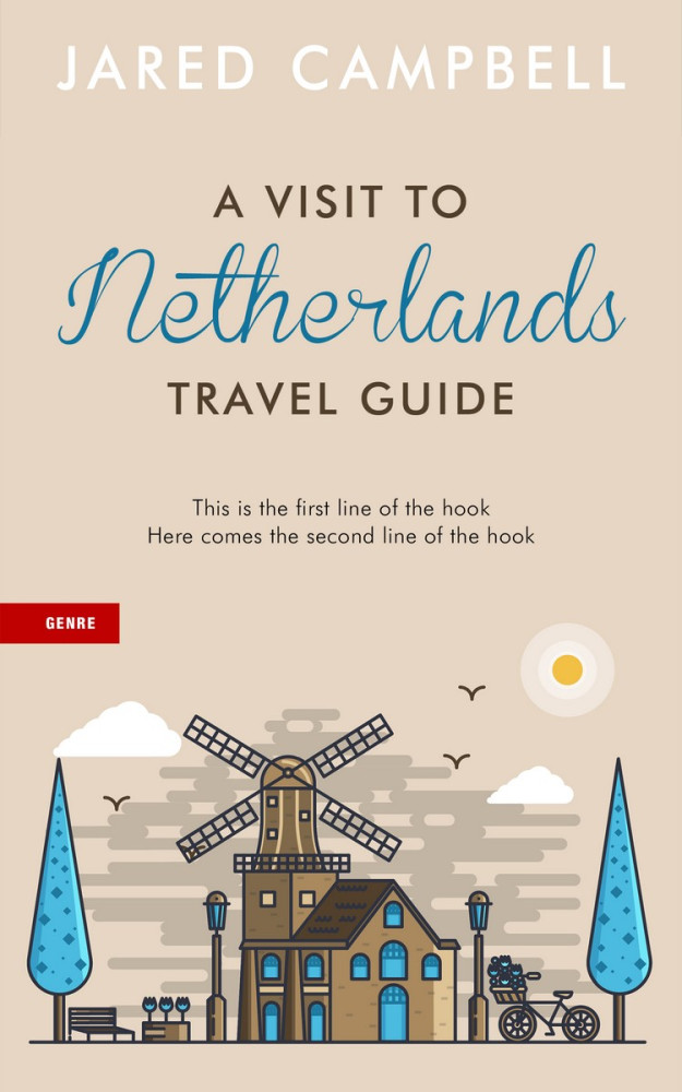 Front view of Bone #5447 - Premade Travel Book Cover