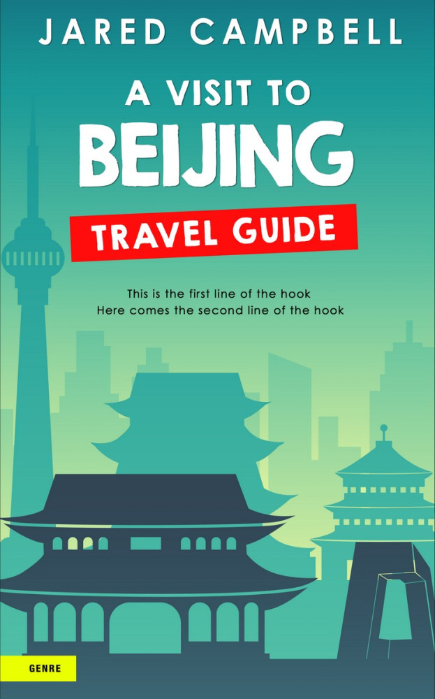 Front view of Ocean Green #5465 - Premade Travel Book Cover