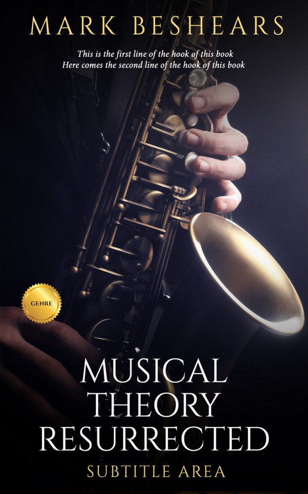 Front view of Cinder #5517 - Premade Music Book Cover