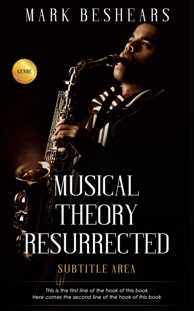 Front view of Gondola #5527 - Premade Abstract Book Cover