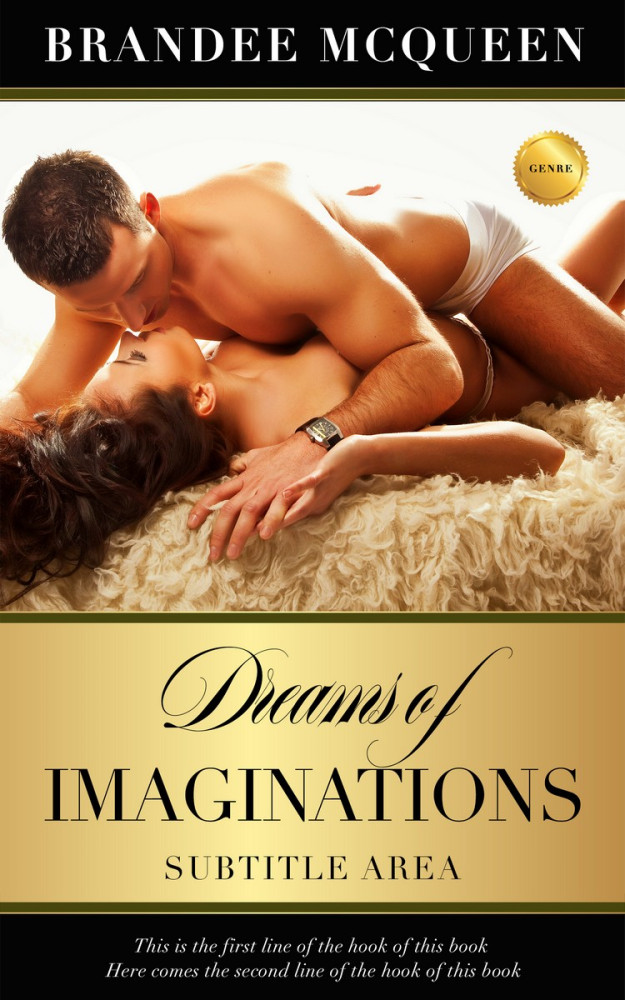 Front view of Crowshead #5545 - Premade Erotica Book Cover