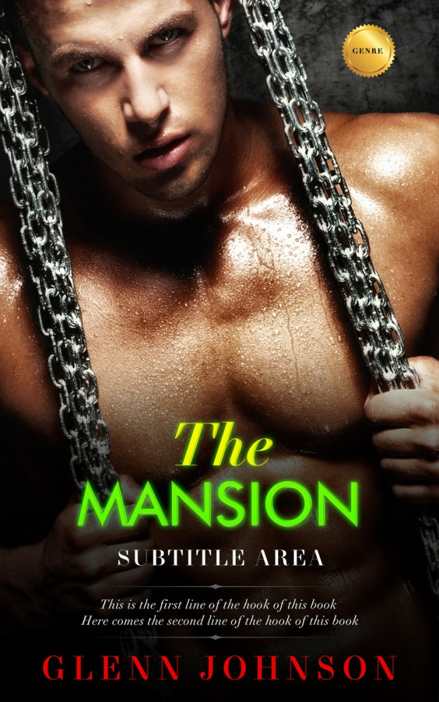 Front view of Tan #5562 - Premade Erotica Book Cover