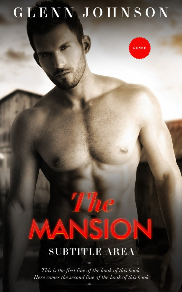 Front view of Cavern Pink #5569 - Premade Erotica Book Cover