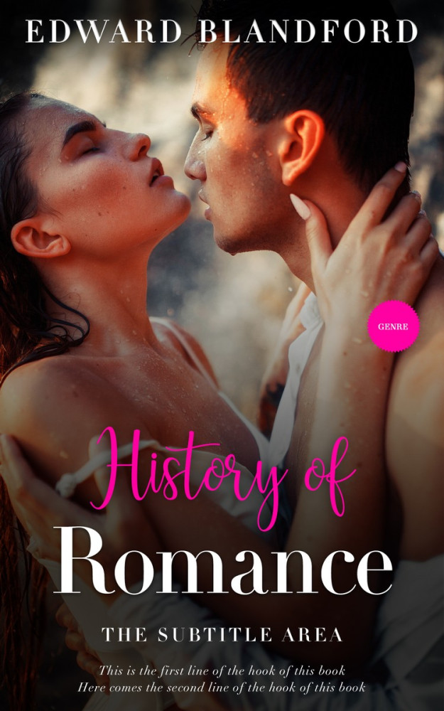 Front view of Cocoa Brown #5581 - Premade Erotica Book Cover