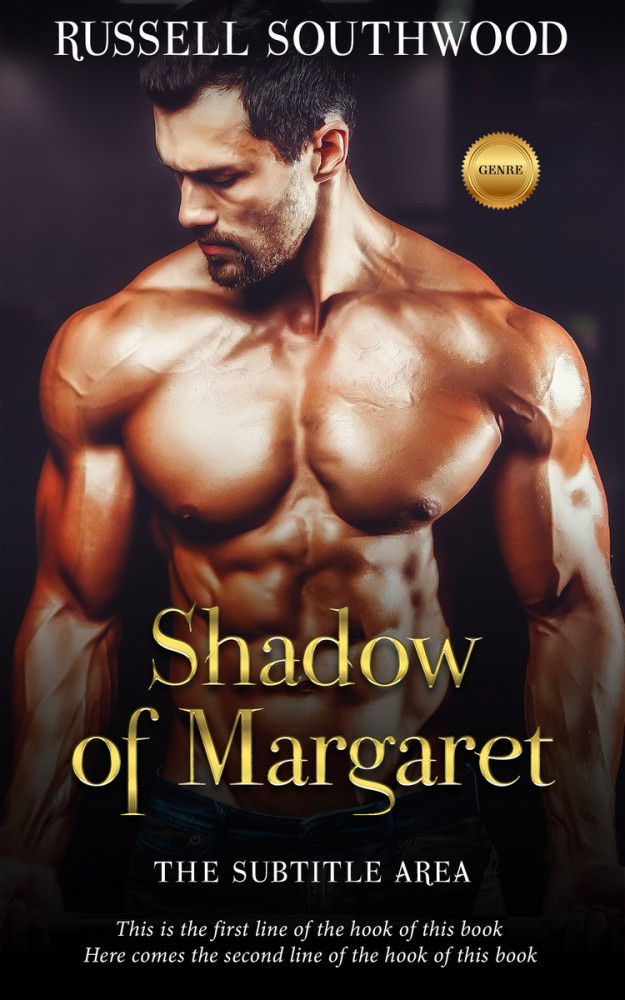 Front view of Tan #5623 - Premade Erotica Book Cover | BookCoverZone