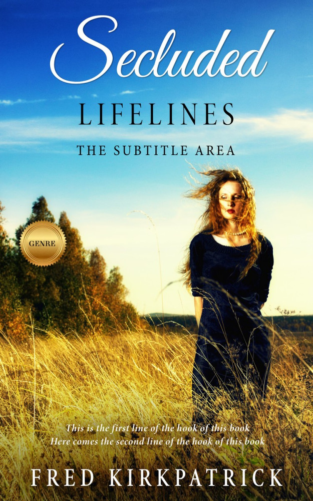 Front view of Zombie #5641 - Premade Romance Book Cover | BookCoverZone