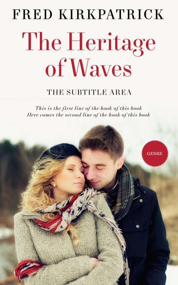 Front view of Baltic Sea #5655 - Premade Romance Book Cover
