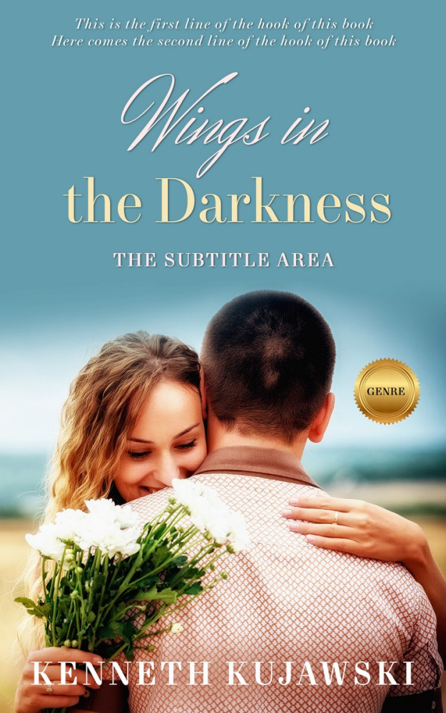 Front view of Gothic #5663 - Premade Romance Book Cover