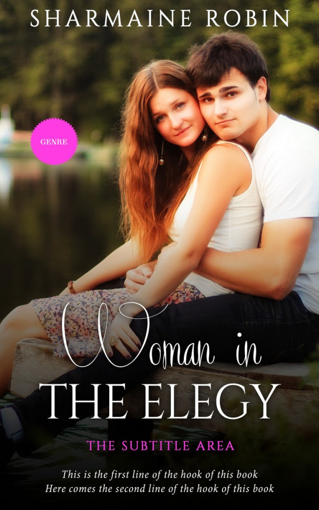 Front view of Oil #5687 - Premade Romance Book Cover