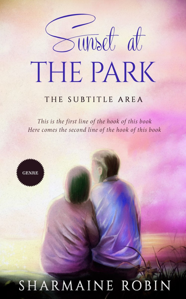 Front view of Bizarre #5693 - Premade Romance Book Cover