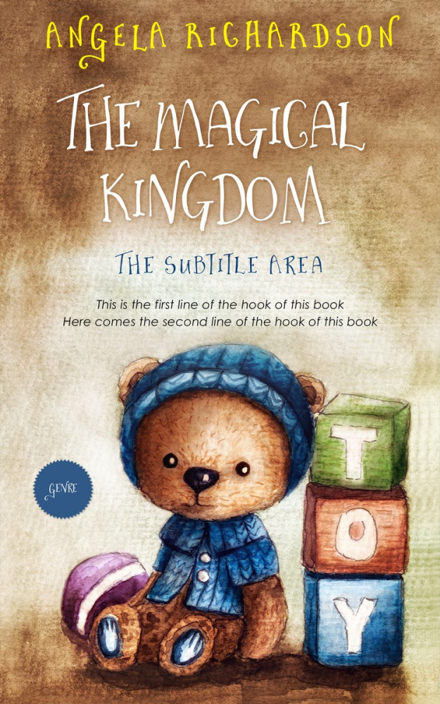 Front view of Mongoose #5715 - Premade Abstract Book Cover