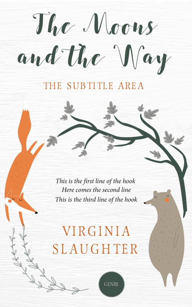 Front view of Desert Storm #5721 - Premade Education Book Cover