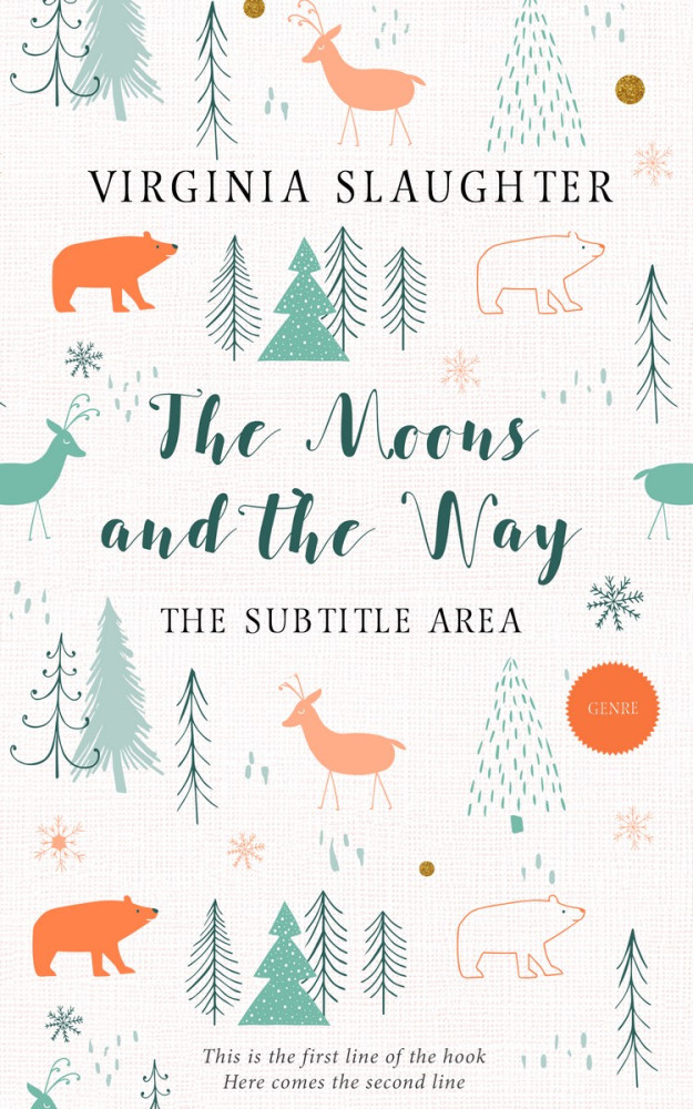 Front view of Fantasy #5726 - Premade Children's Book Cover