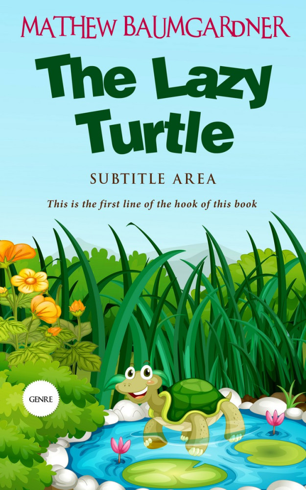 Front view of Ice Cold #5774 - Premade Nature Book Cover