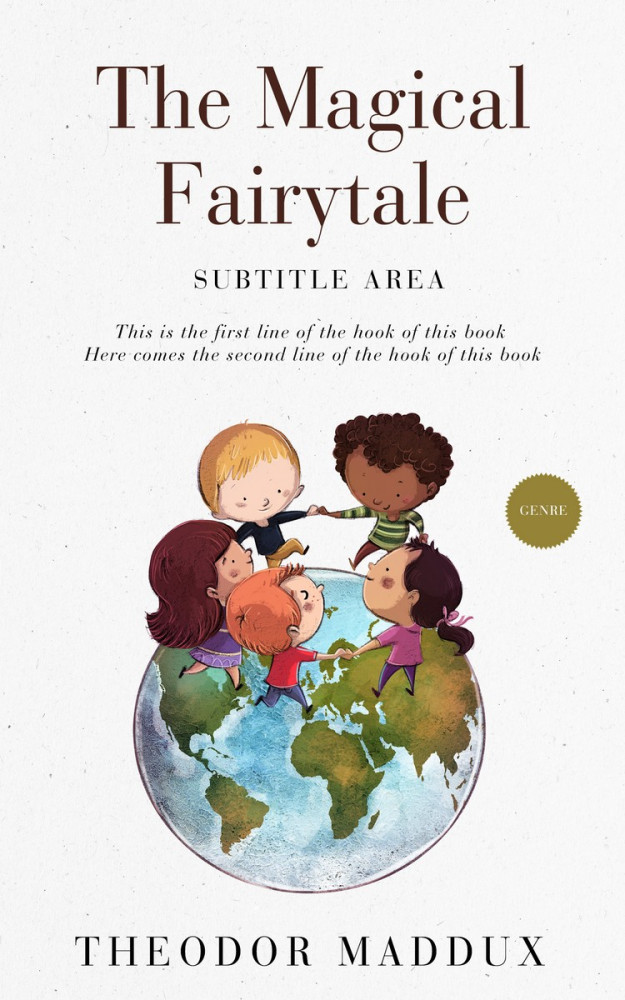 Front view of Wild Sand #5780 - Premade Nature Book Cover