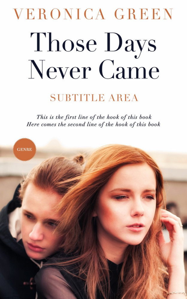 Front view of My Pink #5859 - Premade Romance Book Cover