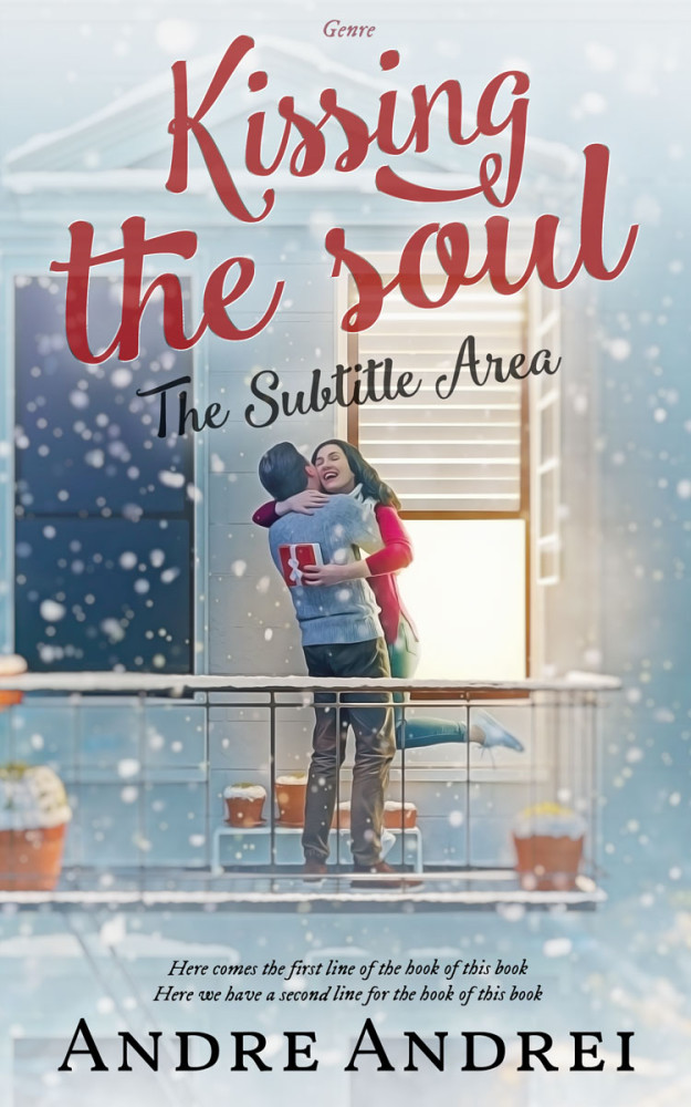 Front view of Submarine #6020 - Premade Romance Book Cover