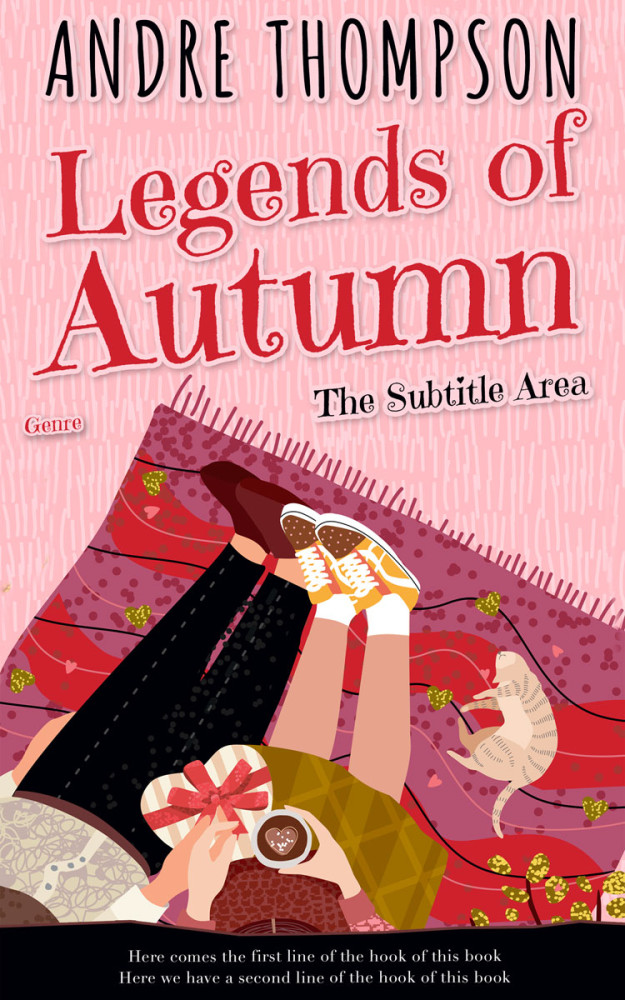 Front view of Mandys Pink #6055 - Premade Romance Book Cover