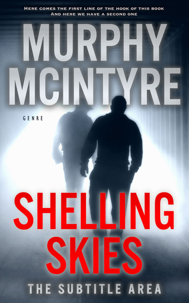 Front view of Limed Spruce #6132 - Premade Mystery & Thriller & Suspense Book Cover