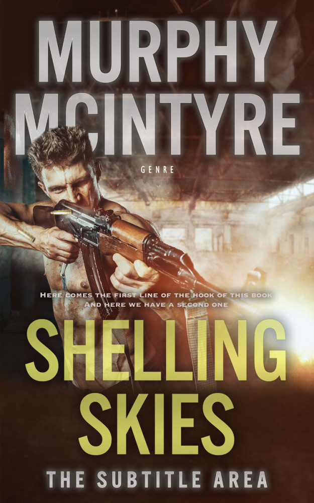 Front view of Chino #6137 - Premade Mystery & Thriller & Suspense Book Cover