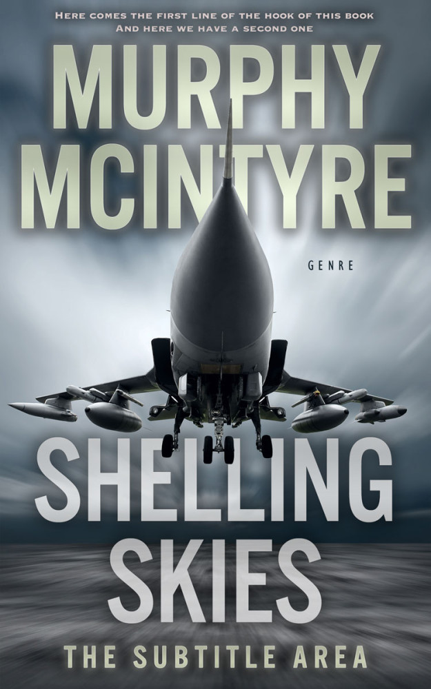 Front view of Mako #6138 - Premade Business Book Cover