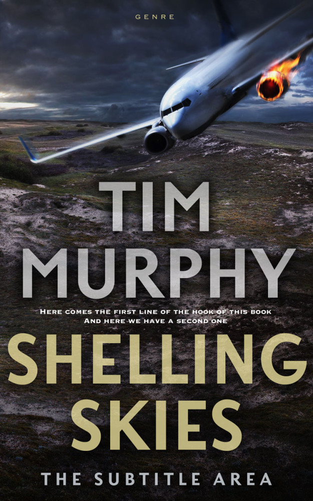 Front view of Shark #6152 - Premade Mystery & Thriller & Suspense Book Cover