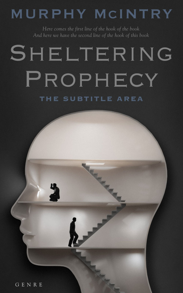 Front view of Cloudy #6155 - Premade Self-Improvement & Self-Help Book Cover