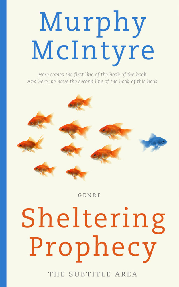 Front view of Bianca #6157 - Premade Business Book Cover