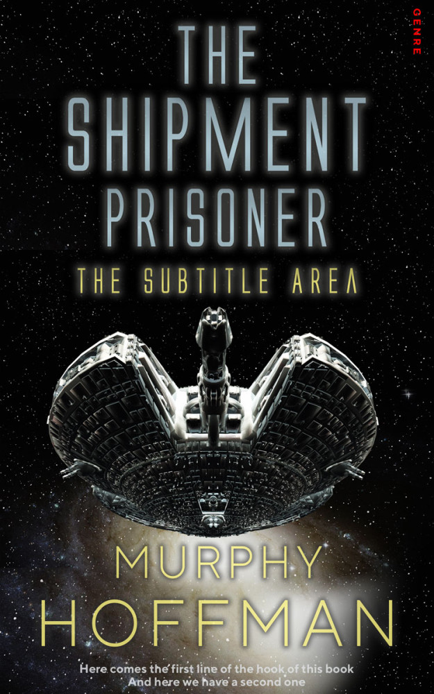 Front view of Cod Gray #6240 - Premade Science Fiction Book Cover