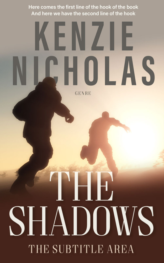 Front view of Coral Reef #6269 - Premade Action & Adventure Book Cover