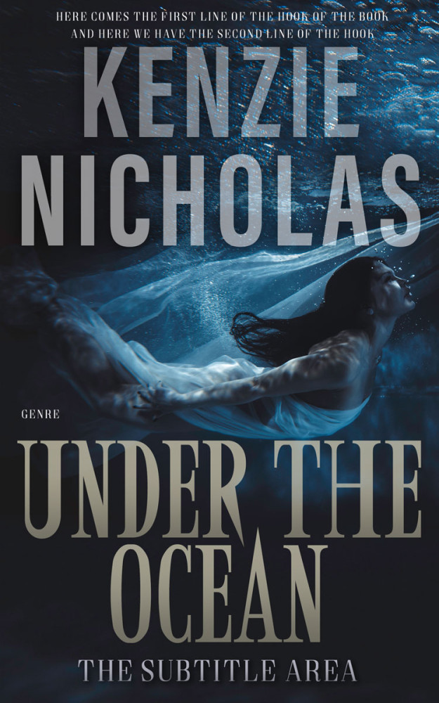 Front view of Ebony Clay #6283 - Premade Mystery & Thriller & Suspense Book Cover