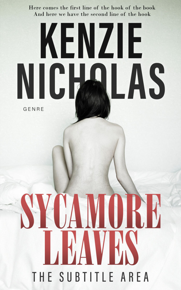 Front view of Gray Nurse #6300 - Premade Erotica Book Cover