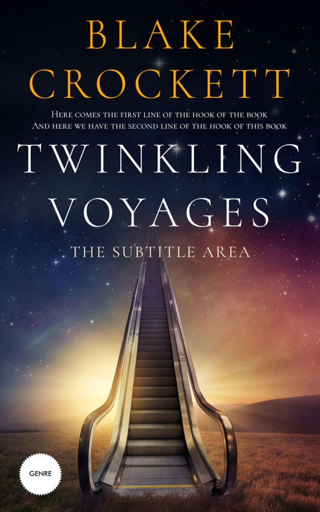 Front view of Steel Gray #6305 - Premade Abstract Book Cover