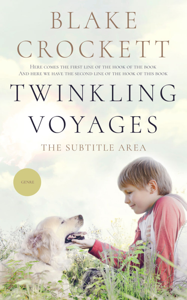 Front view of Green White #6317 - Premade Abstract Book Cover