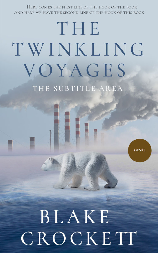 Front view of Cadet Blue #6329 - Premade Science & Nature Book Cover