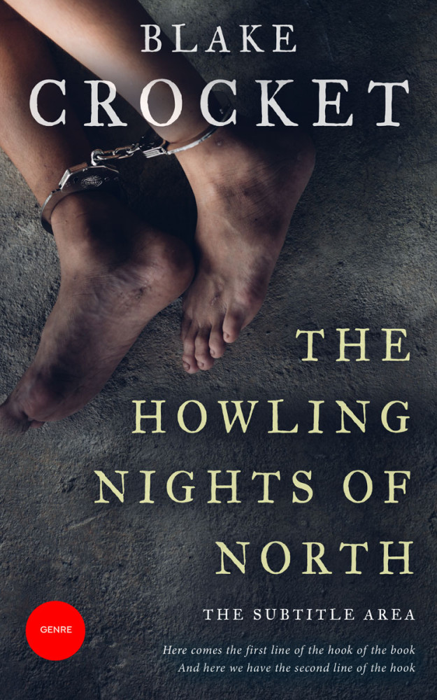 Front view of Shark #6380 - Premade Mystery & Thriller & Suspense Book Cover