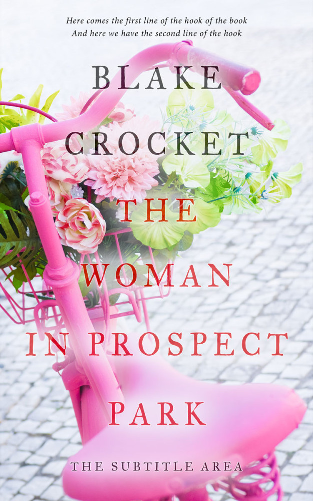 Front view of Lola #6395 - Premade Romance Book Cover