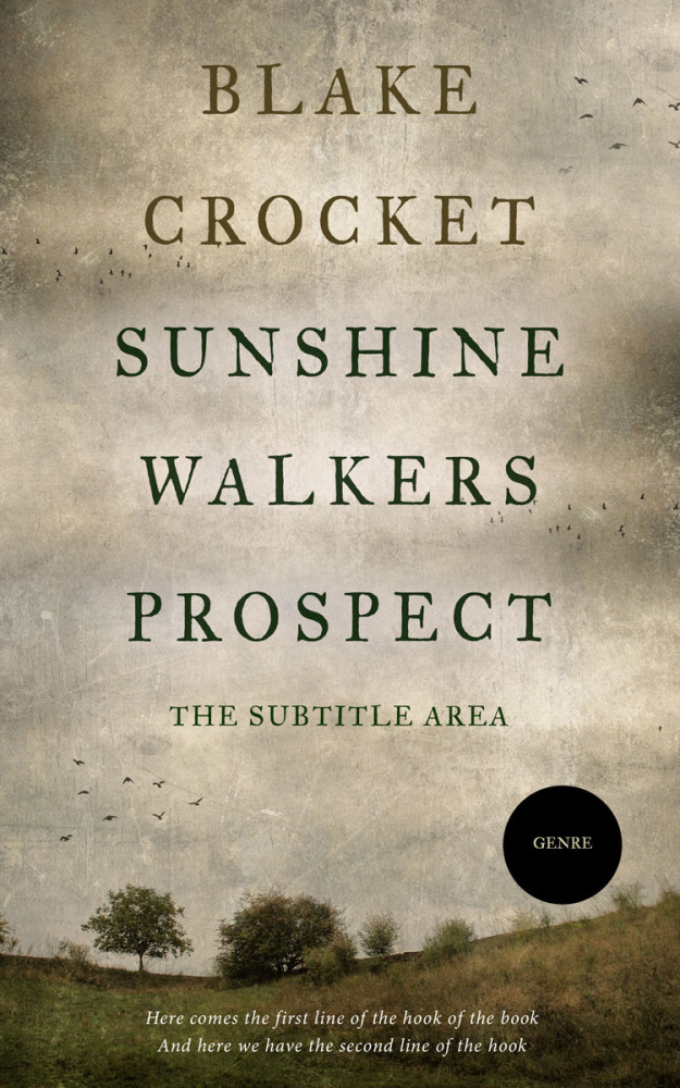 Front view of Malta #6398 - Premade Nature Book Cover | BookCoverZone